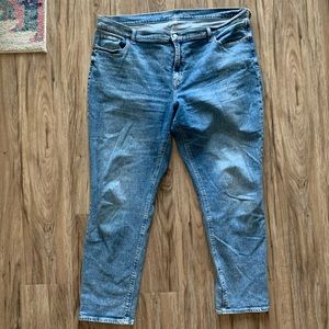Old navy plus size jeans, size 18 tall mid rise